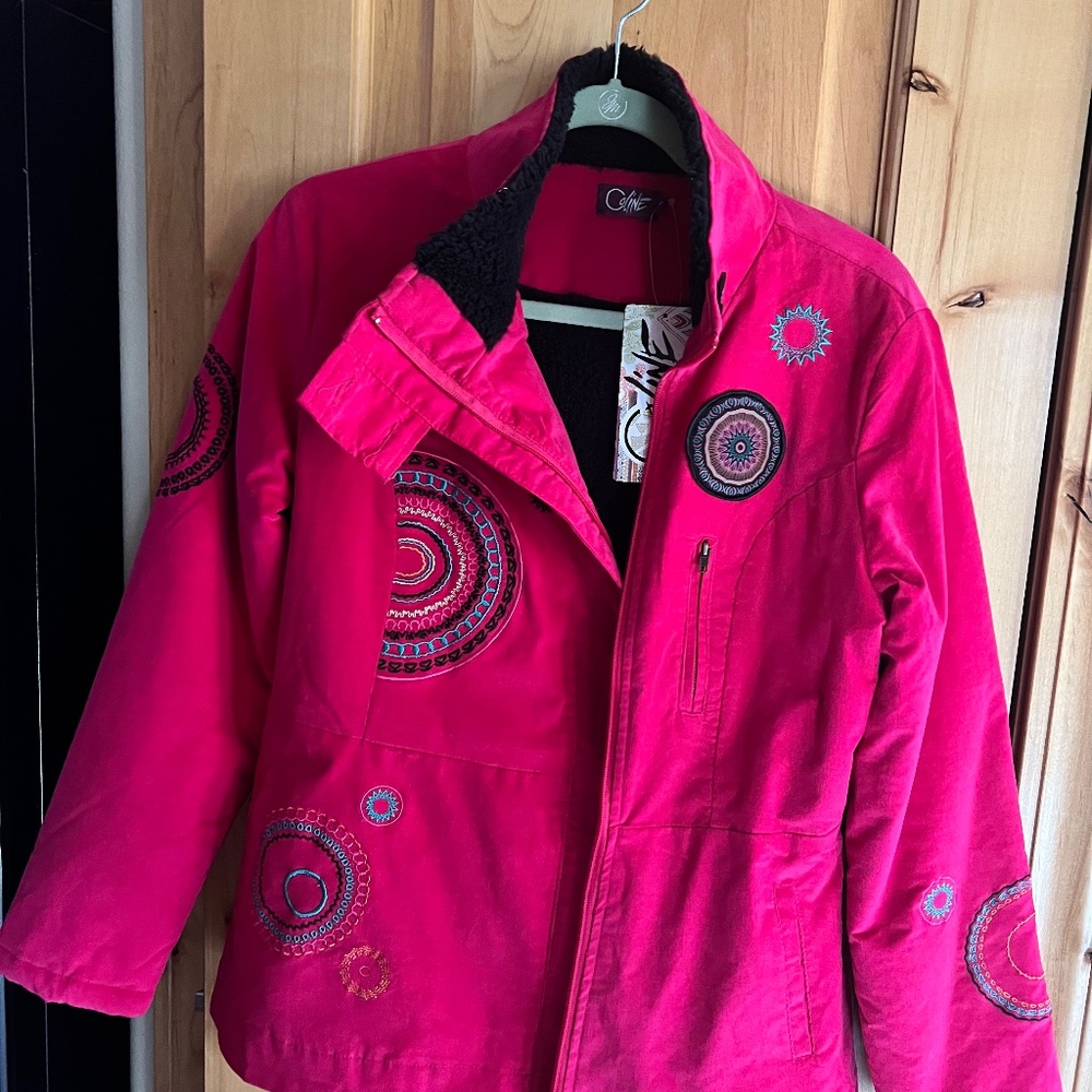 Coline Fushia Jacket